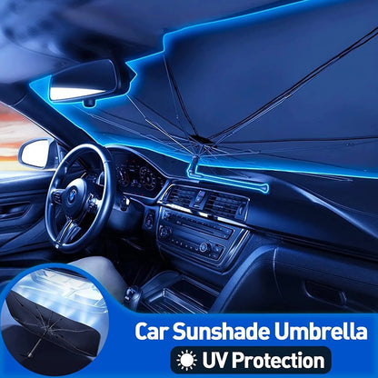 🔥 Summer parking savior special offer! Foldable Car Umbrella✨