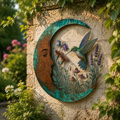 ✨🌙Moon Fairy Wall Decor – 5 Nature-Inspired Designs