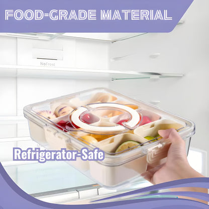 🍱 Air-Tight Snackle Box Container (8 Compartments)