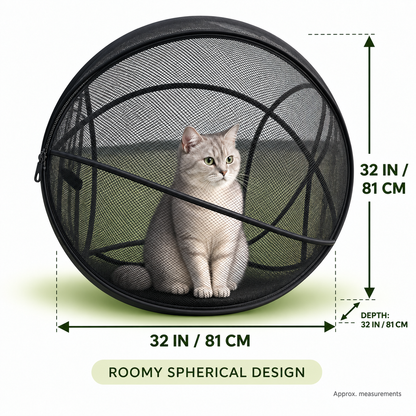 🔥🐱 Pop-Up Cat Playpen 🌿 Fresh Air, Safe Space, Happy Cat