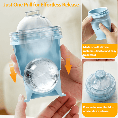 🧊55% OFF TODAY🥤 Foldable Ice Cup with Built-In Ice Ball Mold