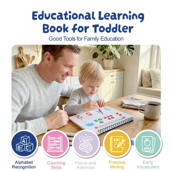 🔥 TODAY ONLY 50% OFF | 🧸 Mallify Montessori Busy Book for Kids – 30 Fun Learning Activities 📚