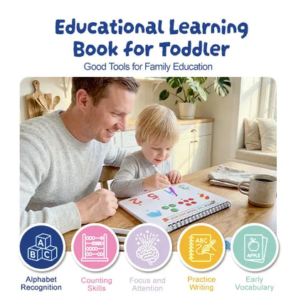 🔥 TODAY ONLY 50% OFF | 🧸 Mallify Montessori Busy Book for Kids – 30 Fun Learning Activities 📚