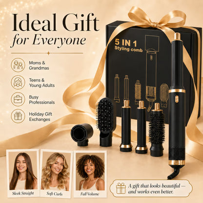 ✨ 5‑in‑1 Styling Blow‑Dry Brush – ALL Your Hair Needs in One Tool ⚡