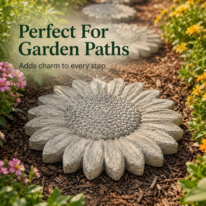 💥HOT SALE 55% OFF🌻 Reusable Sunflower Stepping Stone Mold