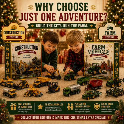 🎄 24-Day Vehicle Advent Calendar
