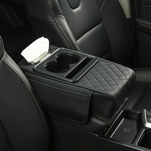 🔥HOT SALE 50% OFF🚗Multifunctional PU Leather Car Armrest Box Mat