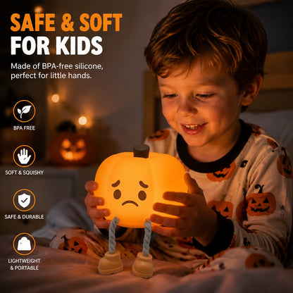 🎃 Halloween Pumpkin Night Light