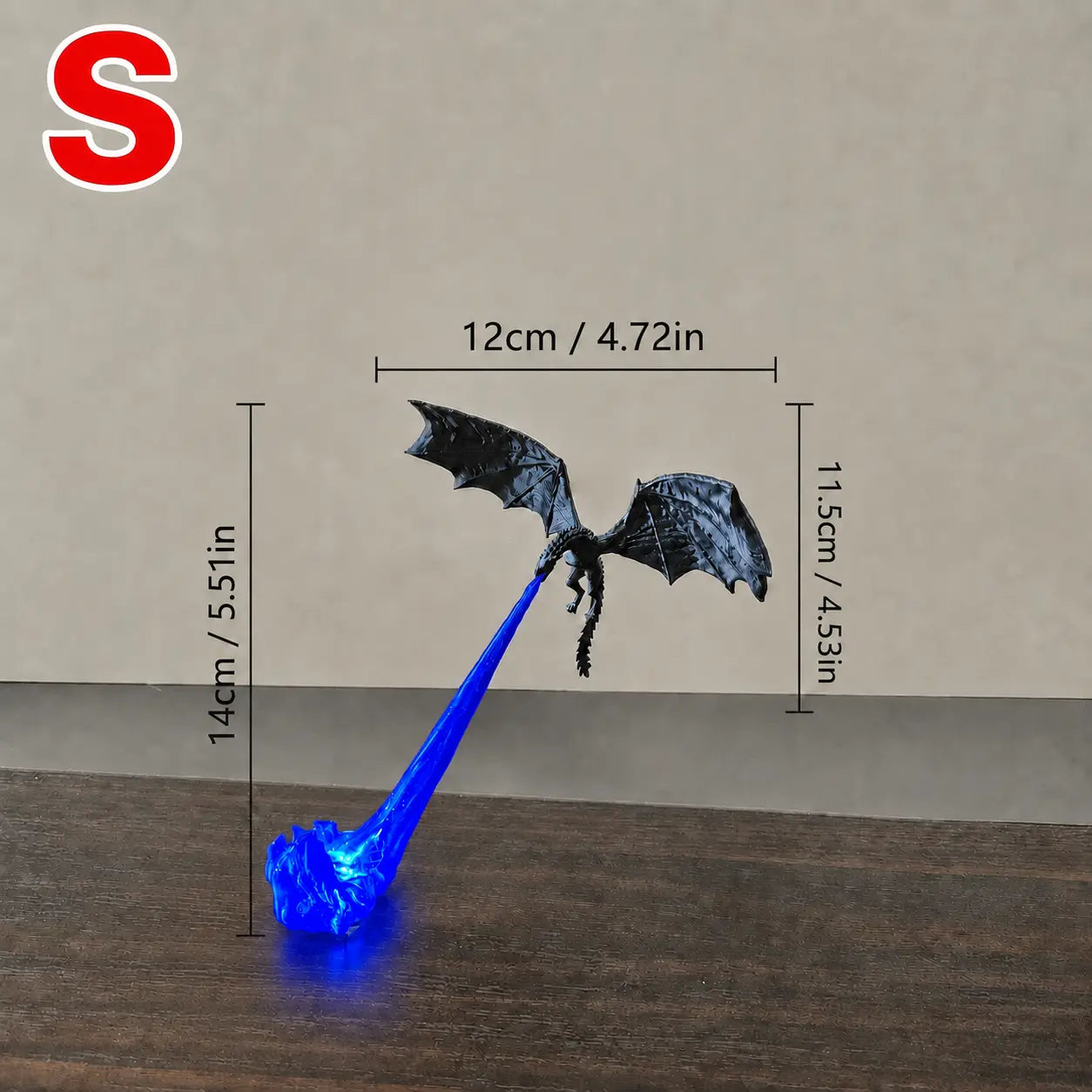 📚🐉 3D Dragon LED Book Nook Light 🔥 Magical Fantasy Shelf Decor