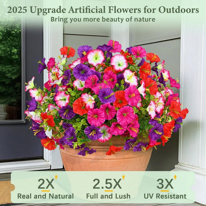 🔥HOT SALE 50% OFF🌺UV Resistant Artificial Petunias Flowers