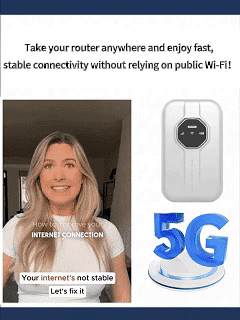 [Global Coverage, High-Speed Internet Access] 🌎 Boundless Portable Wi-Fi — Stay Connected Wherever You Go🛡️