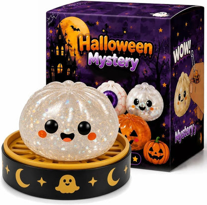 🎃 Halloween Early Bird Sale 50% Off 🐣 Cute Halloween Scary Ghost Maruko Squeeze Toy Set