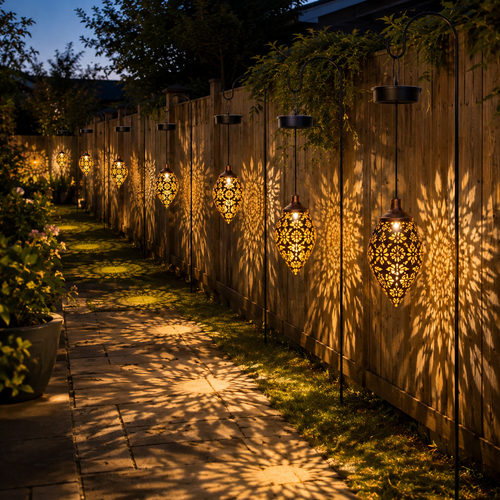 🔥50% OFF TODAY🌙Solar Powered Outdoor Lantern Waterproof Garden Decor