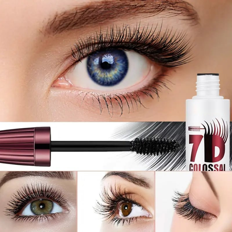 🔥LAST DAY 55% OFF👀7D Waterproof Mascara – 24H Volume & Curl