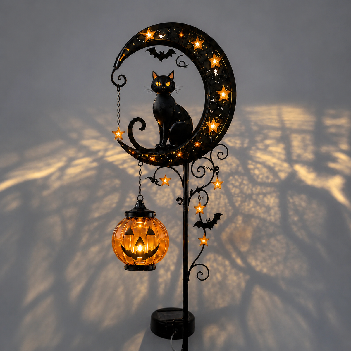 🎃 Shop Early for Halloween! 49% OFF Pumpkin Moon Garden Stake Light