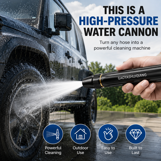 🔥🌊 HOT SALE 55% OFF – Powerful High-Pressure Water Gun for Car Cleaning