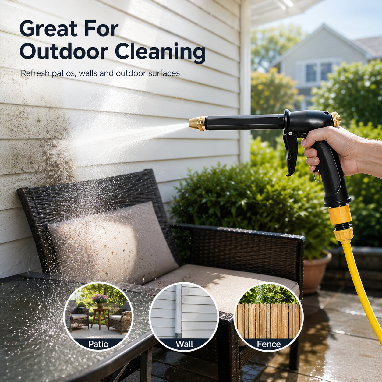 🔥HOT SALE 55% OFF💦 Premium High-Pressure Water Gun for Cars & Gardens