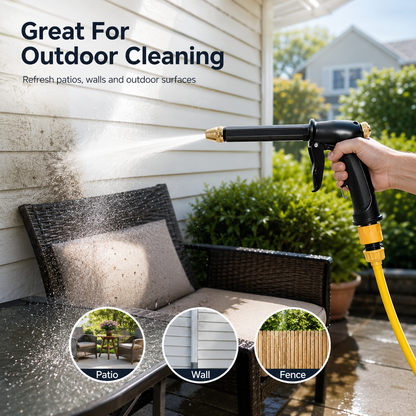 🔥HOT SALE 55% OFF💦 Premium High-Pressure Water Gun for Cars & Gardens