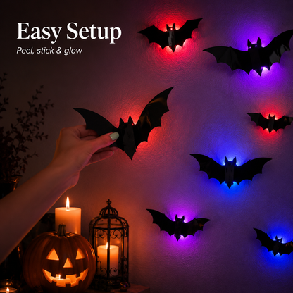 🔥SPOOKY SALE 55% OFF🦇 Halloween LED Bat Decorations
