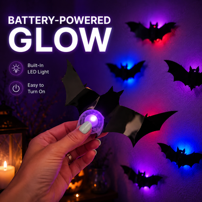 🔥SPOOKY SALE 55% OFF🦇 Halloween LED Bat Decorations