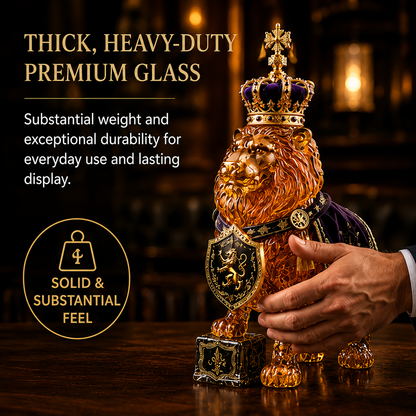 HOT SALE👑87th Anniversary Royal Lion Whiskey Bottle