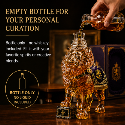 HOT SALE👑87th Anniversary Royal Lion Whiskey Bottle