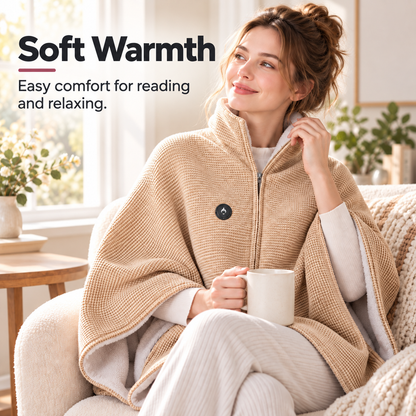 🔥Wearable Heated Blanket – Cozy Hands-Free Warmth