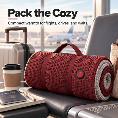 🔥Wearable Heated Blanket – Cozy Hands-Free Warmth