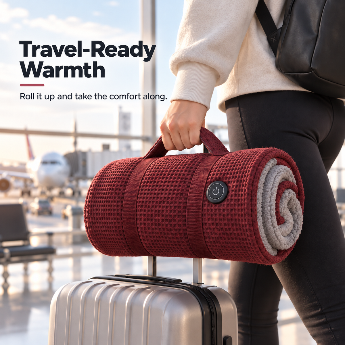 🔥Wearable Heated Blanket – Cozy Hands-Free Warmth