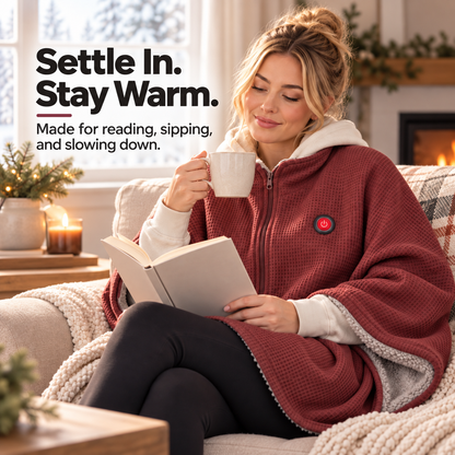 🔥Wearable Heated Blanket – Cozy Hands-Free Warmth