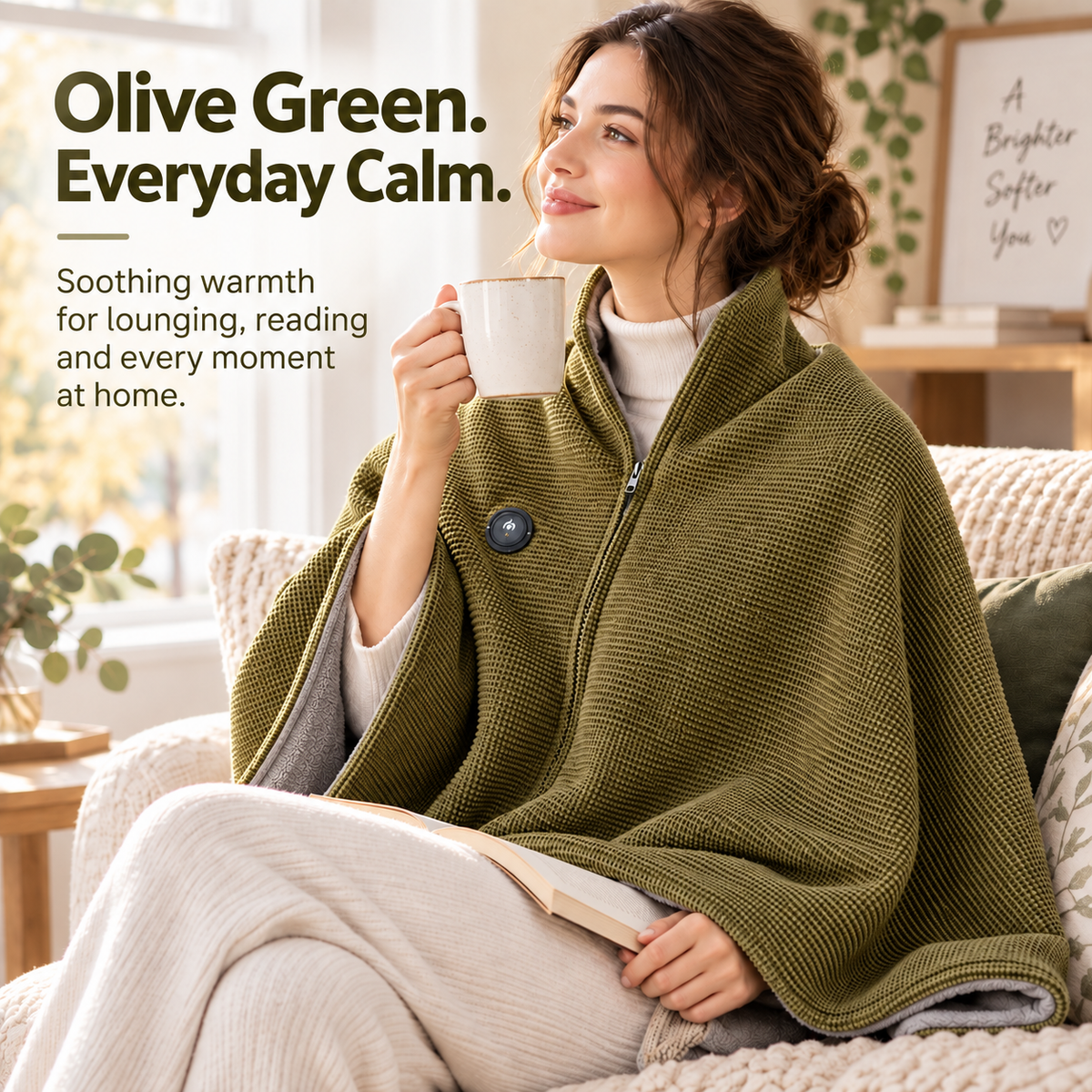 🔥Wearable Heated Blanket – Cozy Hands-Free Warmth