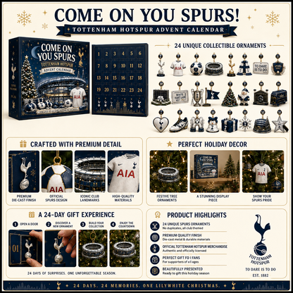 🎄 Come On You Spurs! Football Christmas Advent Calendar