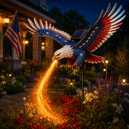 🔥🦅Freedom Eagle Solar Garden Light