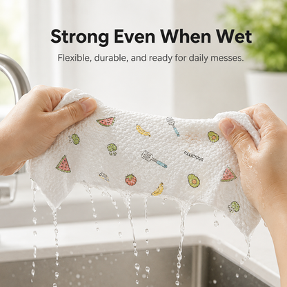 ✨55% OFF TODAY🧽 Disposable Kitchen Cleaning Cloths 💦Ultra Absorbent • Grease-Fighting • Hygienic