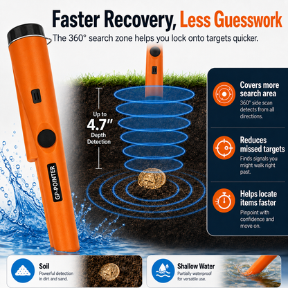 🔥55% OFF TODAY🔍 GP-Pointer Pinpointer Metal Detector