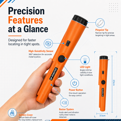🔥55% OFF TODAY🔍 GP-Pointer Pinpointer Metal Detector