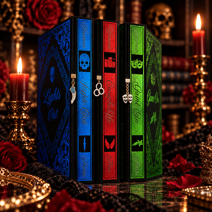 🖤 Into Darkness Trilogy Special Edition – Custom Collector Rebind Set🎁