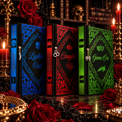 🖤 Into Darkness Trilogy Special Edition – Custom Collector Rebind Set🎁