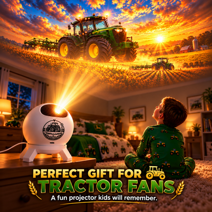 🔥HOT SALE 50% OFF 🚜 Tractor Dream Projector ✨ Bring the Farm Adventure Home