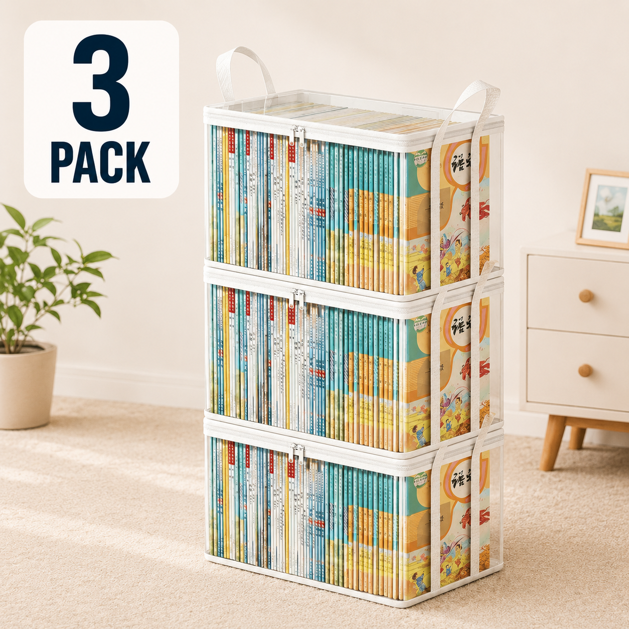 🔥 HOT SALE 50% OFF🔥🧺Large Clear Storage Box✨ Keep Your Home Organized