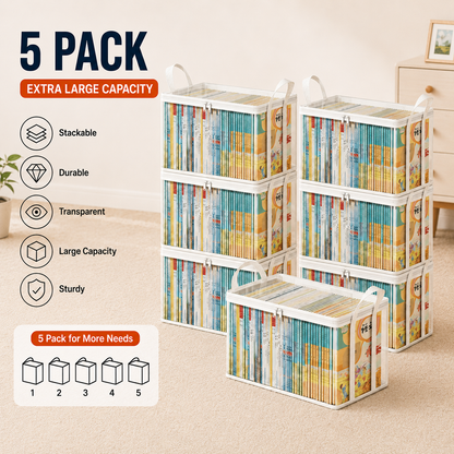 🔥 HOT SALE 50% OFF🔥🧺Large Clear Storage Box✨ Keep Your Home Organized