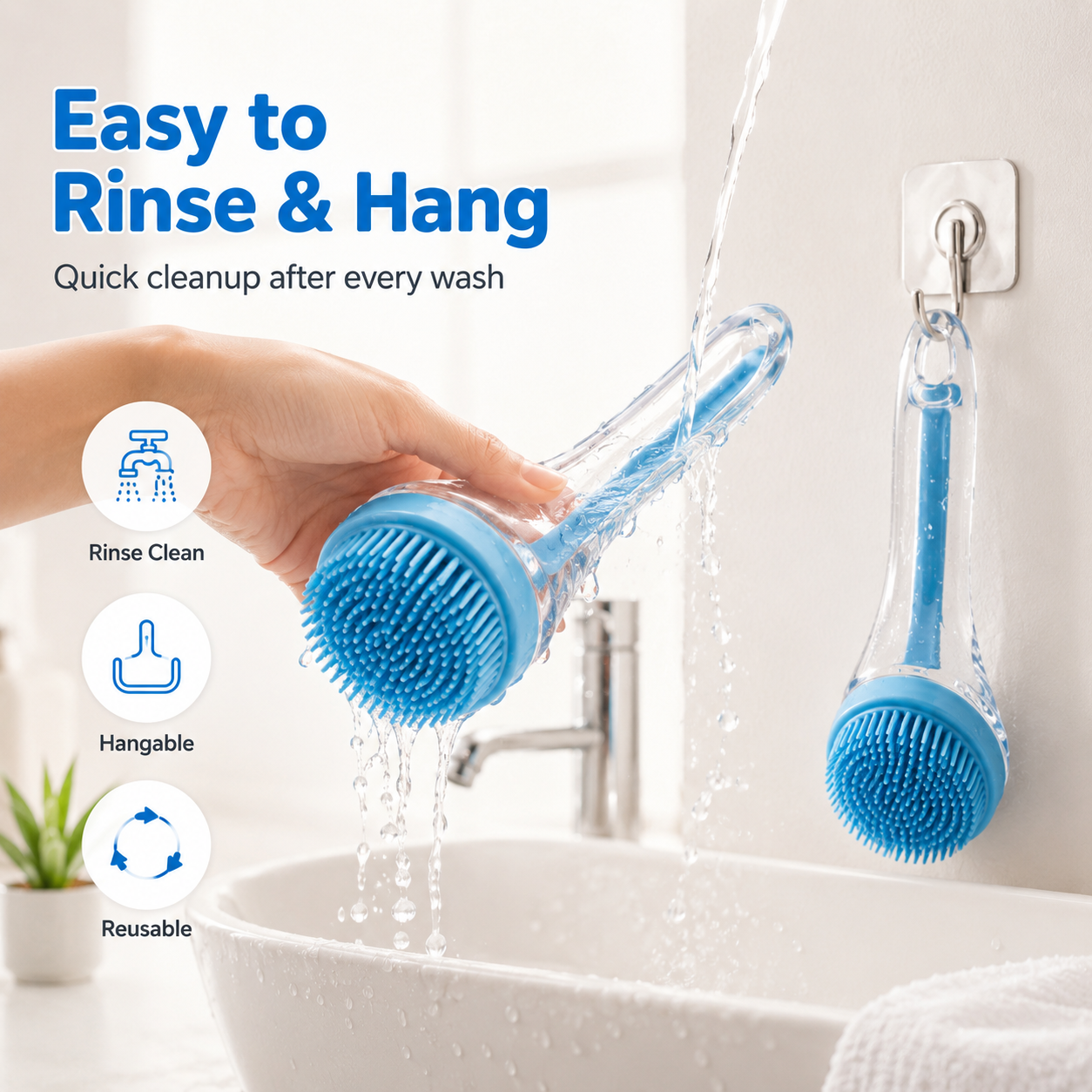 🐶BUY 2 GET 1 FREE🛁 2-IN-1 Pet Bath Brush with Shampoo Dispenser