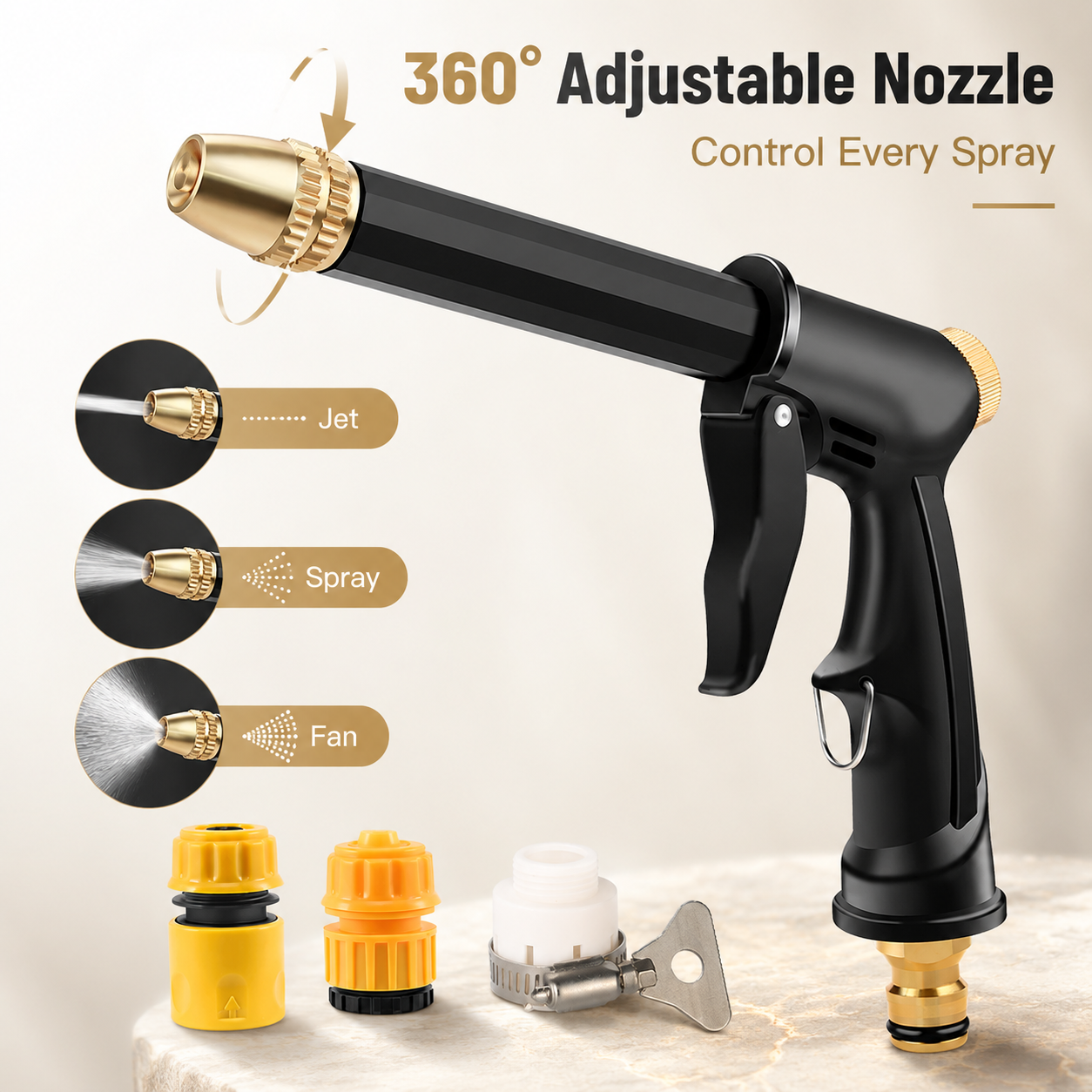 🔥HOT SALE 55% OFF💦 Premium High-Pressure Water Gun for Cars & Gardens