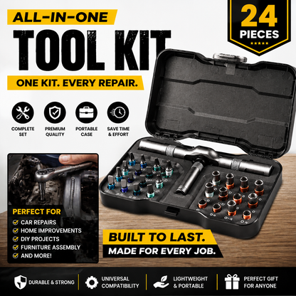 🔥HOT SALE 50% OFF 🔥🔧 Stop Struggling With Loose Screws — This 1 Kit Does It All.
