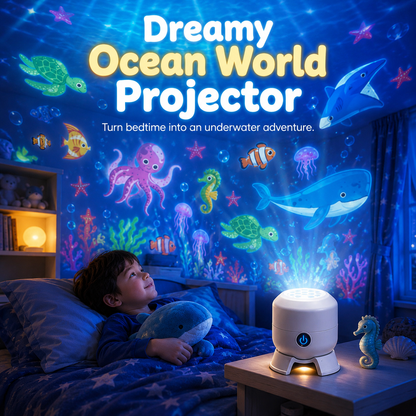 🐳Underwater World Projector Light✨50,000+ Sold & Loved💓