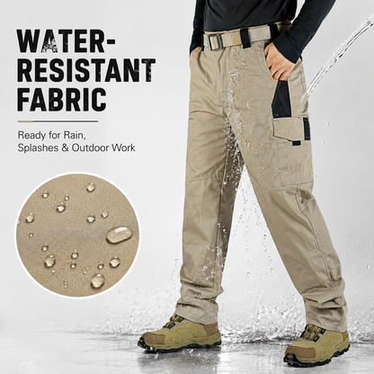 👖🔥 Men’s Waterproof Tactical Work Pants – Built for Work & Adventure