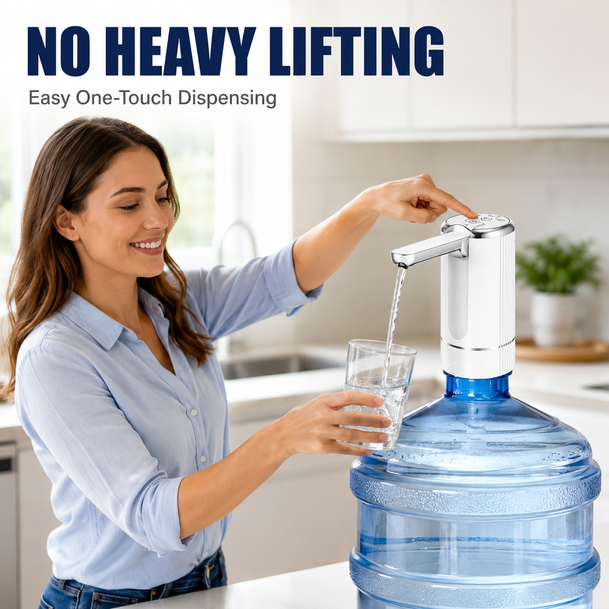 💥LIMITED TIME 55% OFF🚰 One-Touch Water Pump