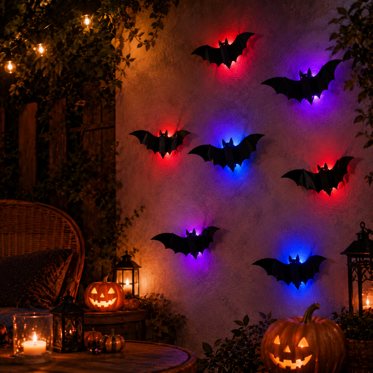 🔥SPOOKY SALE 55% OFF🦇 Halloween LED Bat Decorations