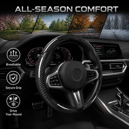 ⚡ FLASH SALE🚗Universal Comfort Grip Steering Wheel Cover