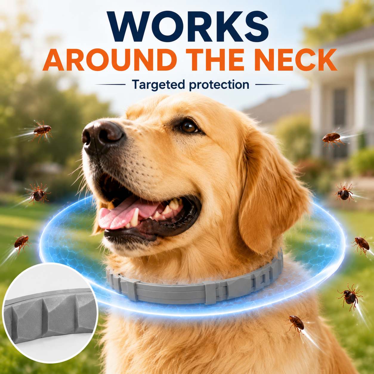 🐶55% OFF TODAY🛡️ Advanced Flea & Tick Collar for Dogs & Cats